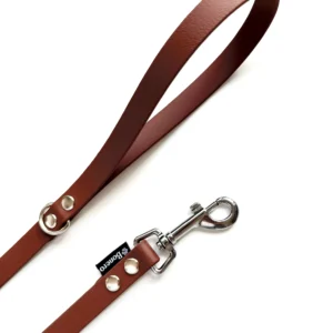 Smycz klasyczna karmelowa