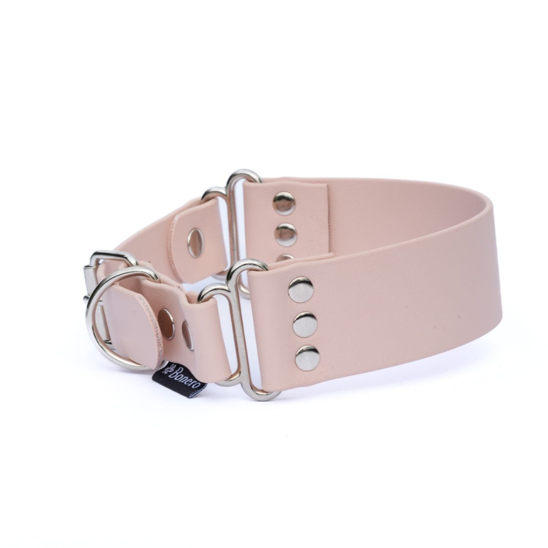 obroża szeroka beżowa