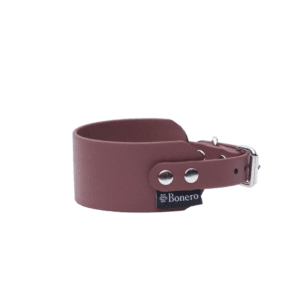 obroża dla charta brązowa