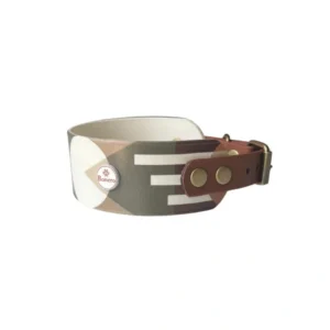 Obroża dla charta z BioThane® Vintage 38mm