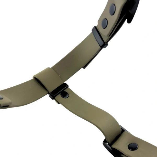 Szelki z BioThane® Guard oliwkowe - obrazek 7