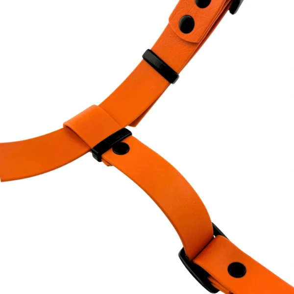 Szelki z BioThane® Guard pomarańczowe - obrazek 7
