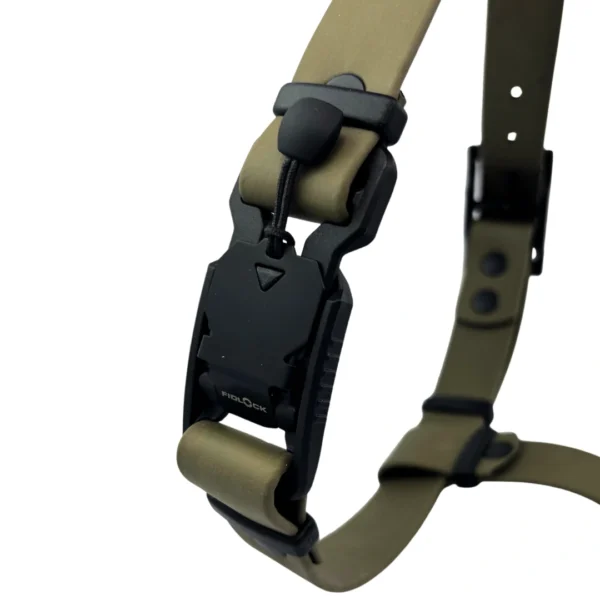 Szelki z BioThane® Guard oliwkowe - obrazek 5