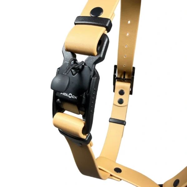 Szelki z BioThane® Guard złote - obrazek 5