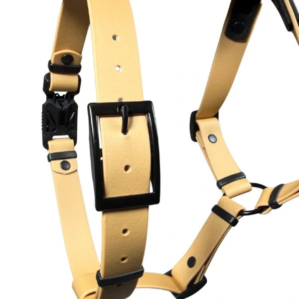 Szelki z BioThane® Guard złote - obrazek 3