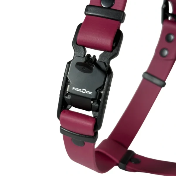 Szelki z BioThane® Guard bordowe - obrazek 5