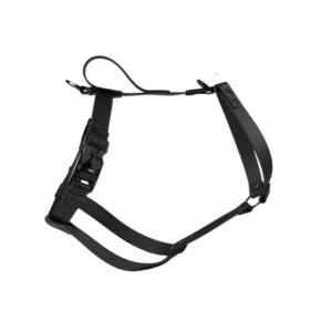 Szelki dla charta z BioThane czarne