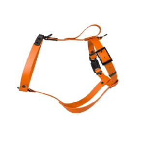 szelki dla charta pomarańczowe z BioThane